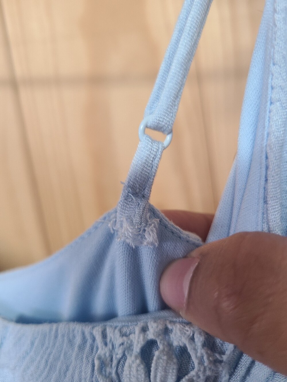 Motherhood Midi Summer Dress Light Blue - Picture 6 of 11